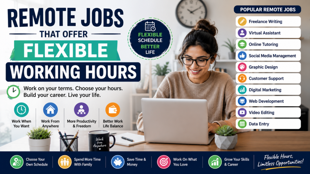 Remote Jobs That Offer Flexible Working Hours