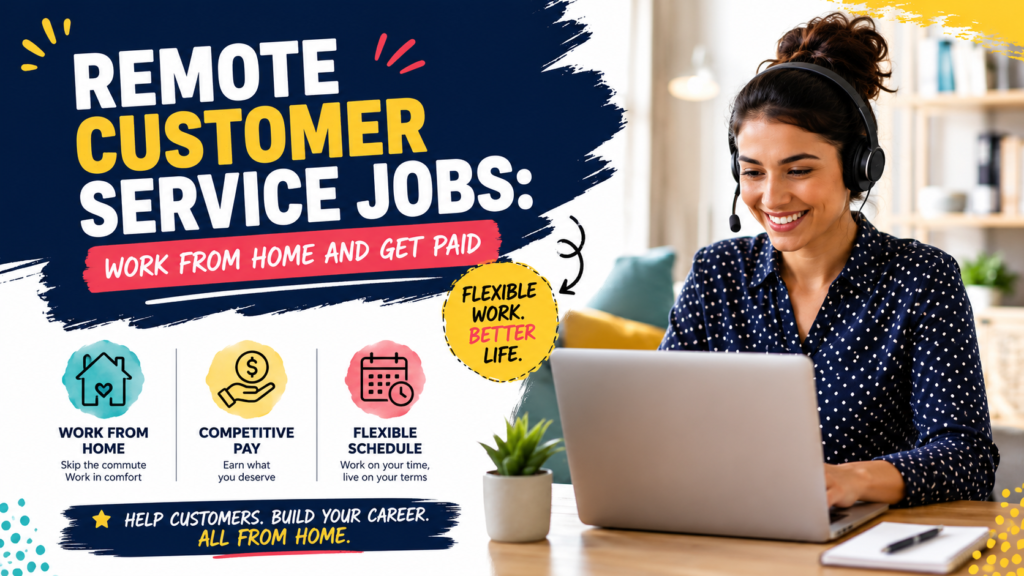 Remote Customer Service Jobs: Work From Home and Get Paid
