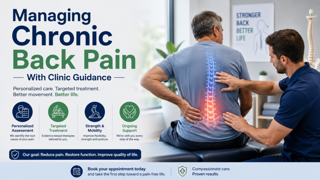 Managing Chronic Back Pain With Clinic Guidance