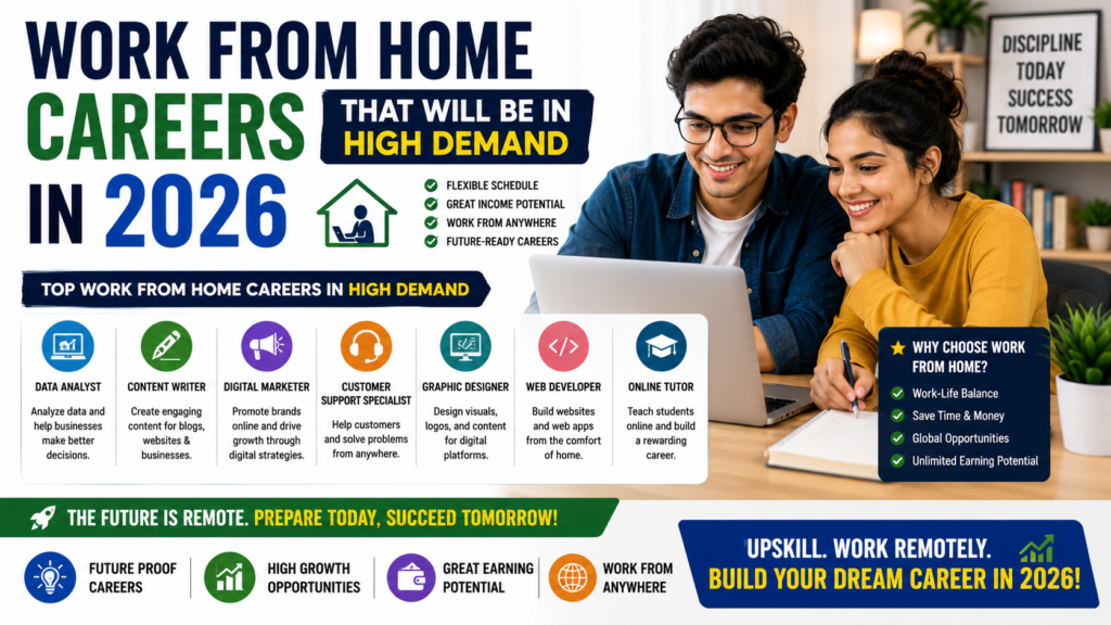 Top Work From Home Careers That Will Be in High Demand in 2026: Future-Proof Remote Jobs for Long-Term Success