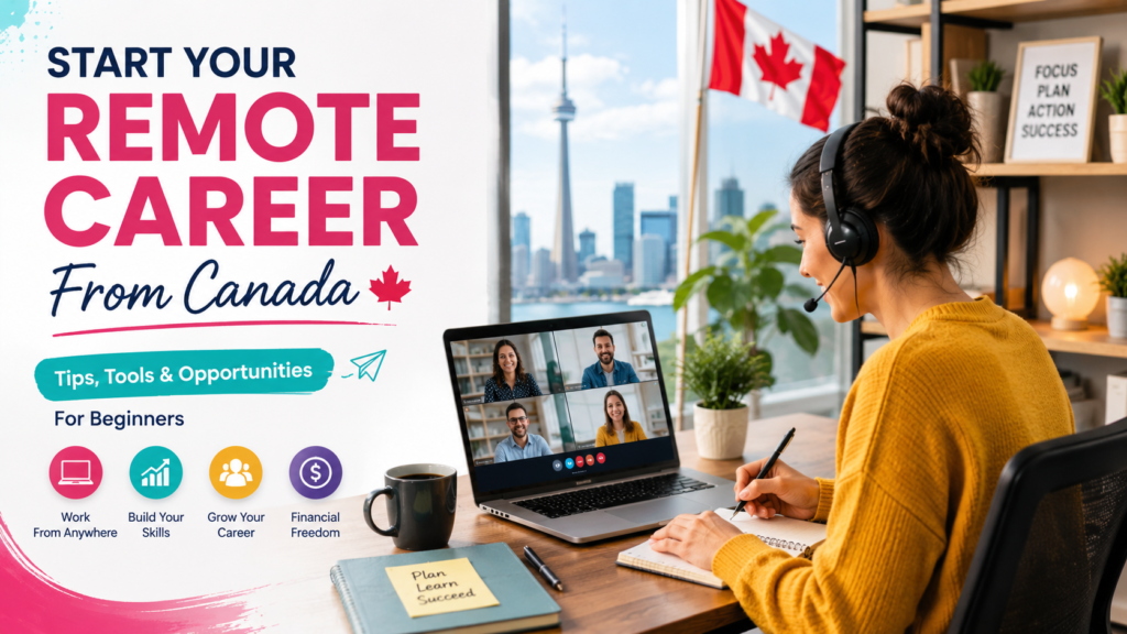 Top 25 Work From Home Jobs in Canada for Beginners (2026 Guide)