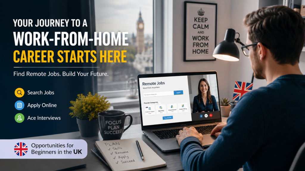 Best Work From Home Jobs in the UK for Beginners (2026)