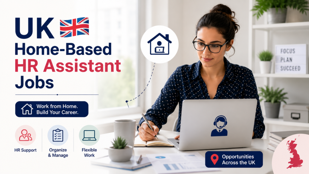 UK Home-Based HR Assistant Jobs