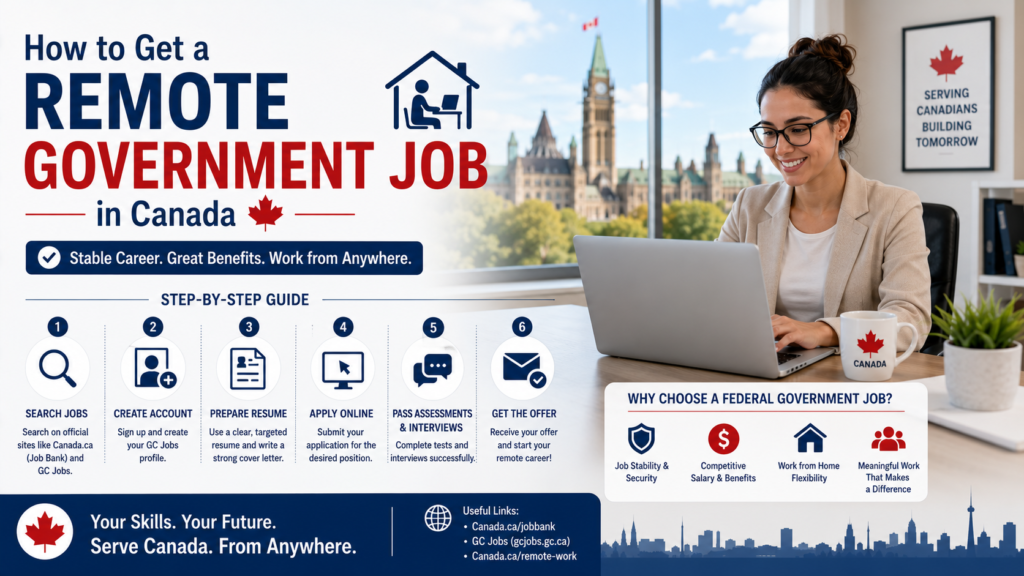 How to Get a Remote Government Job in Canada