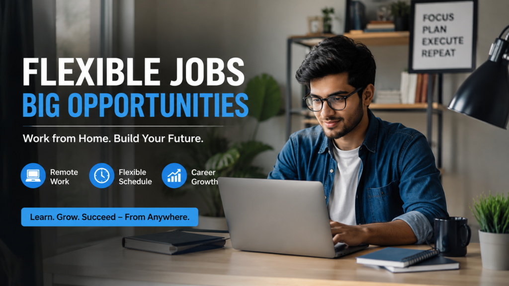 Flexible Remote Jobs in the UK for Students and Graduates