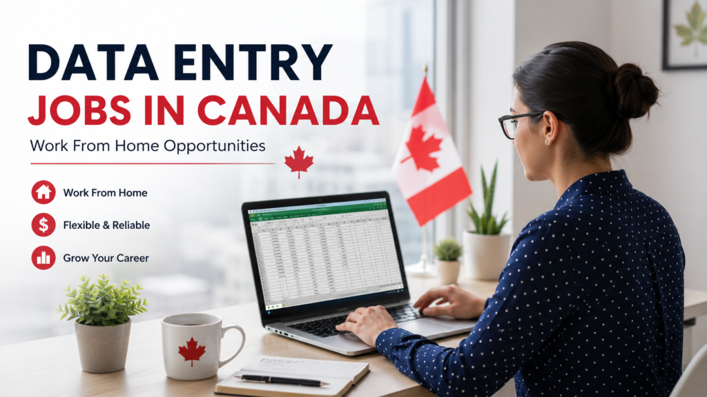 Canada Data Entry Jobs You Can Do From Home