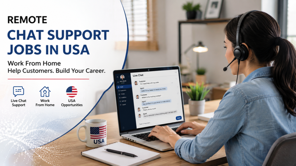 Remote Chat Support Jobs in the USA
