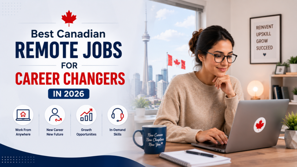 Best Canadian Remote Jobs for Career Changers in 2026