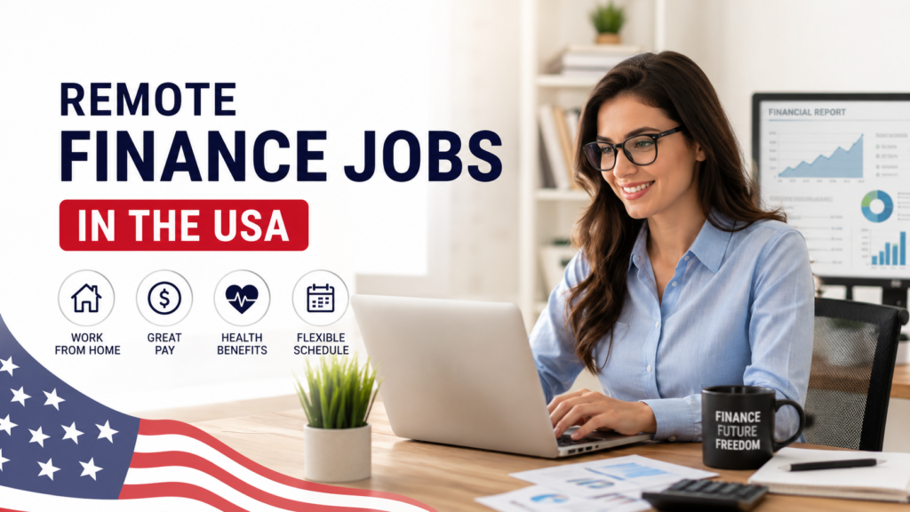 Remote Finance Jobs in the USA With Great Benefits