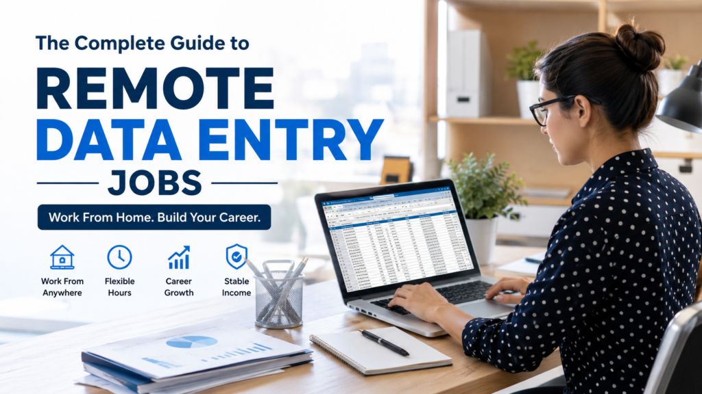 Online Data Entry Jobs You Can Do From Home