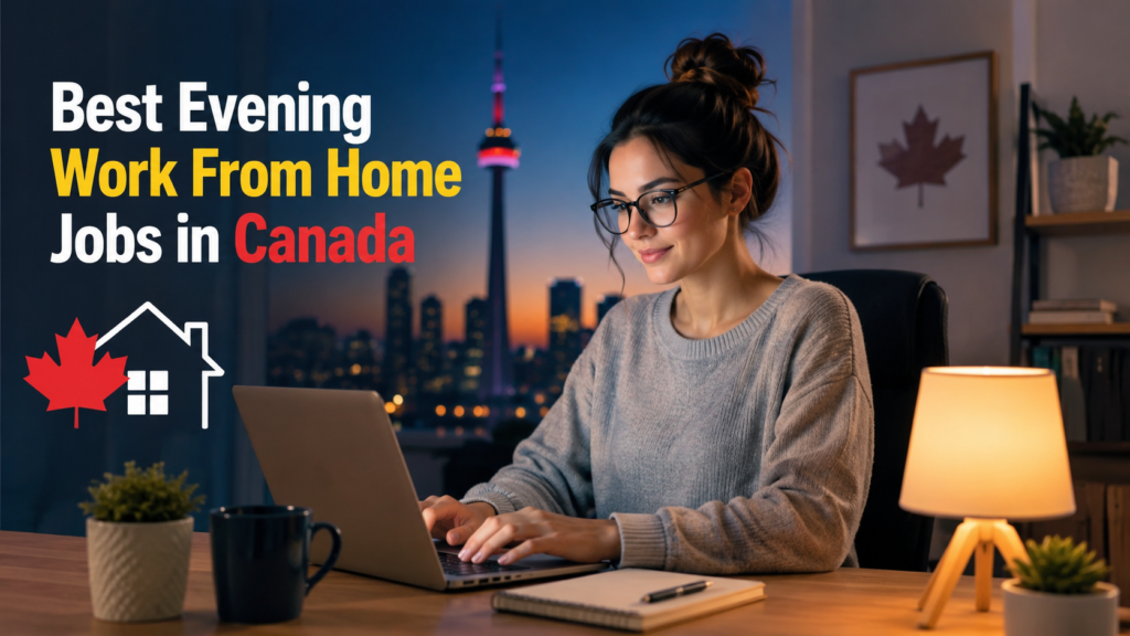 Best Evening Work From Home Jobs in Canada