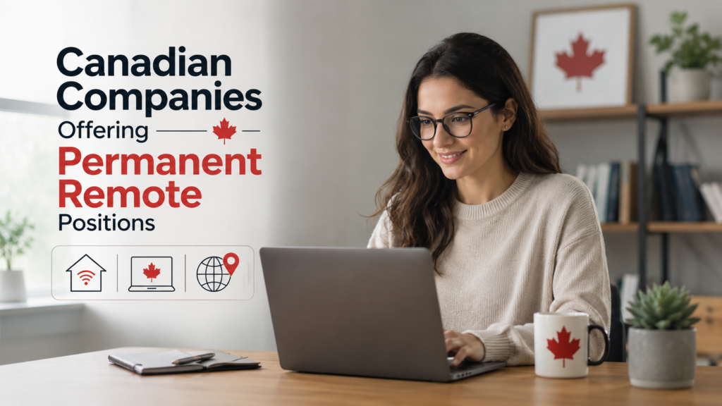 Canadian Companies Offering Permanent Remote Positions
