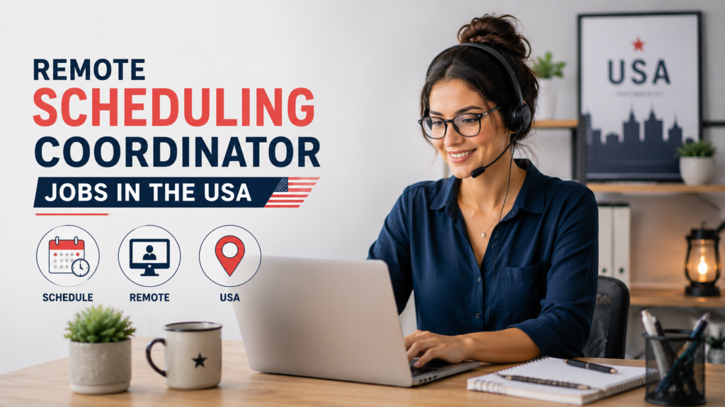 Remote Scheduling Coordinator Jobs in the USA
