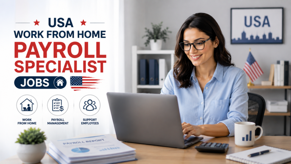 USA Work From Home Payroll Specialist Jobs