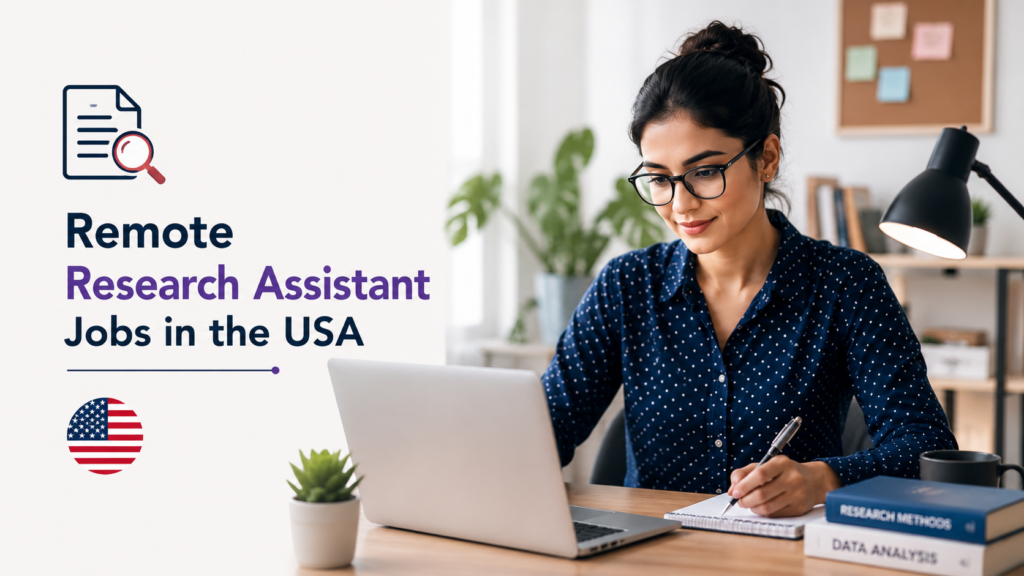 Remote Research Assistant Jobs in the USA