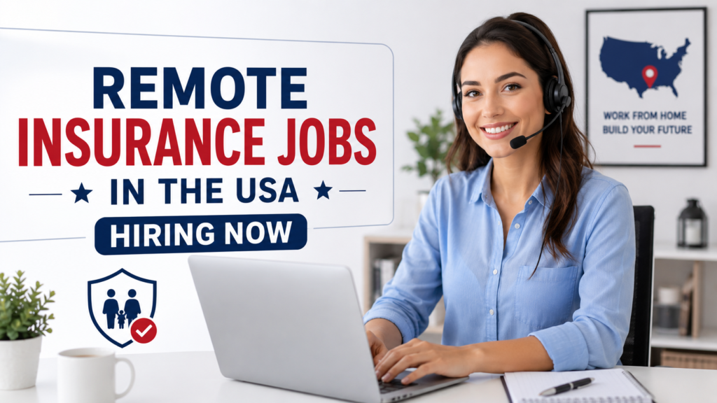 Remote Insurance Jobs in the USA Hiring Now