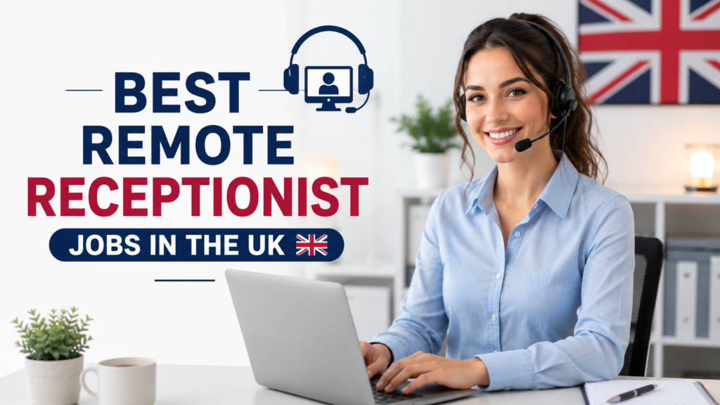 Best Remote Receptionist Jobs in the UK