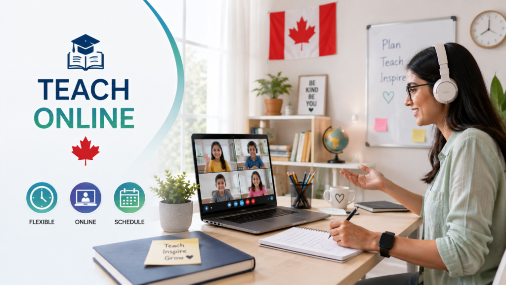 Online Teaching Jobs in Canada With Flexible Schedules
