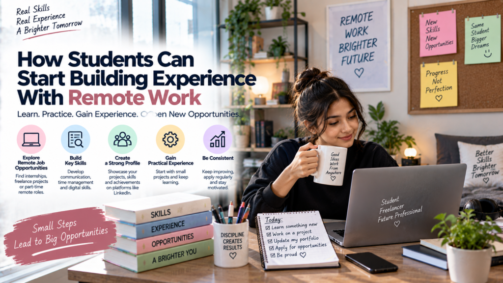 How Students Can Start Building Experience With Remote Work